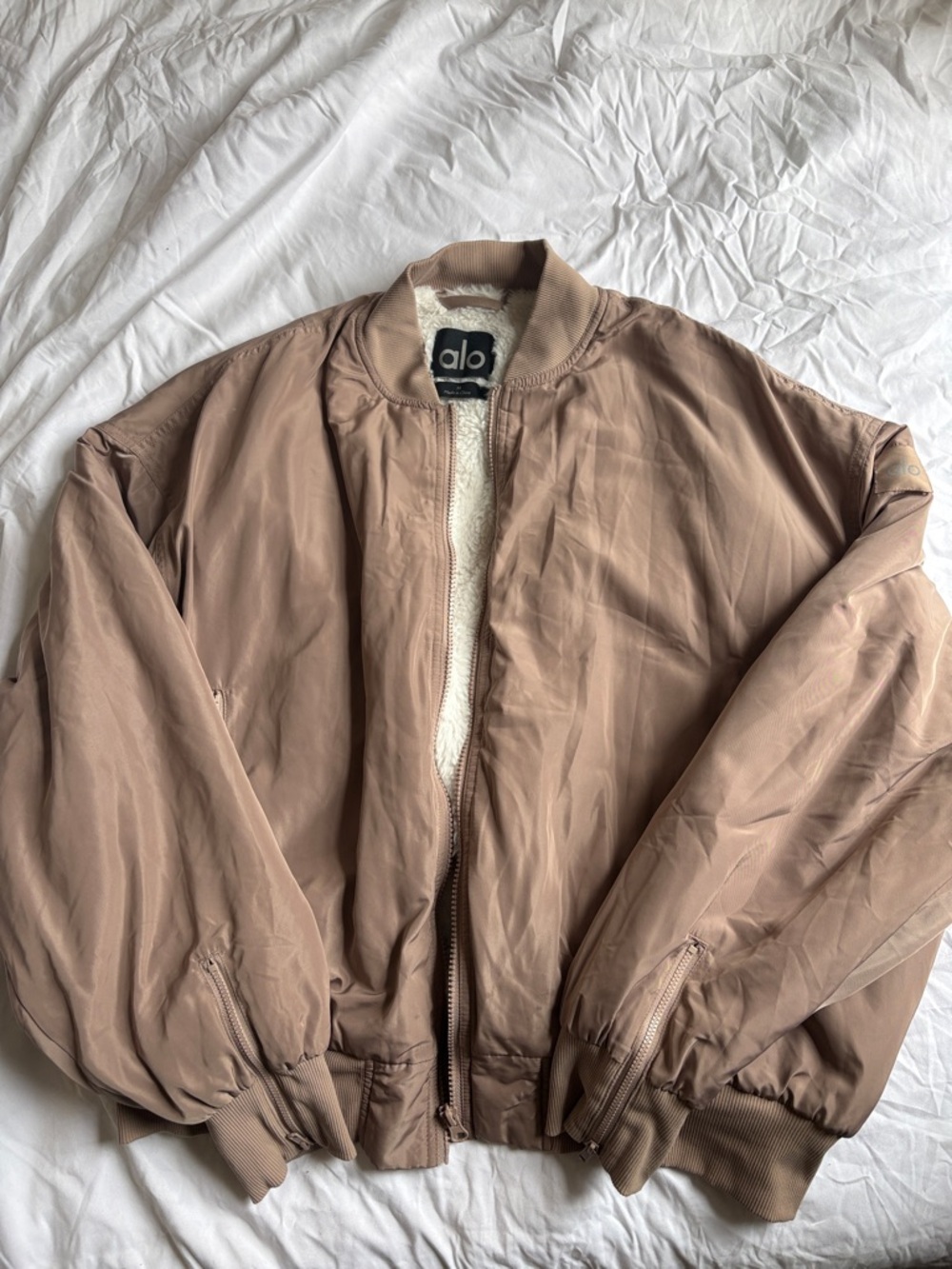 ALO Faux Fur Urbanite Bomber